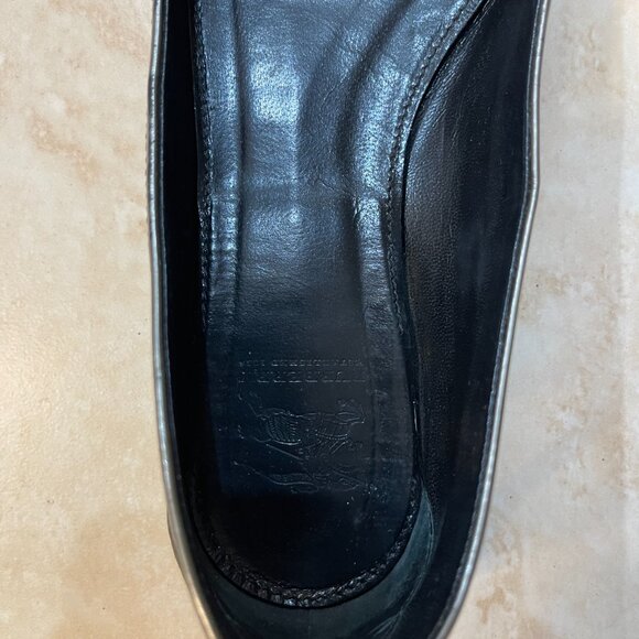 Women Burberry metallic flats with buckle - Picture 4 of 4